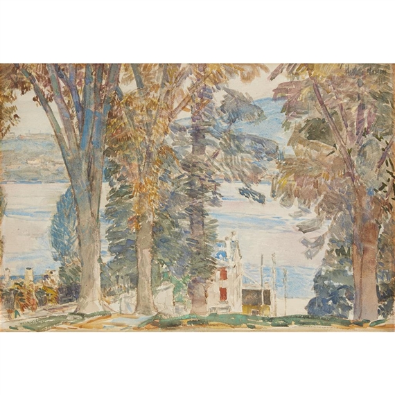 NEWBURGH, NEW YORK by Childe Hassam, 1914