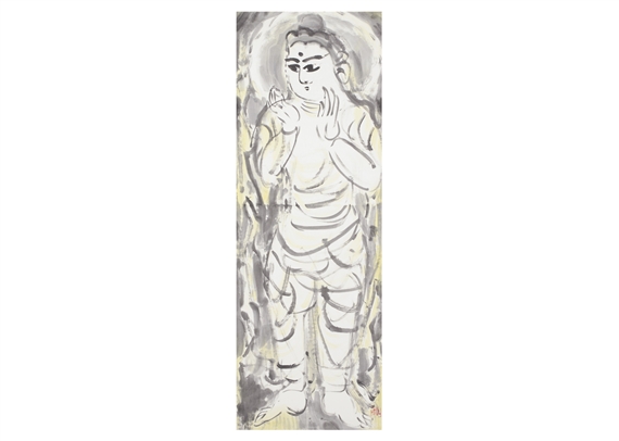 White Buddhist Goddess Of Mercy