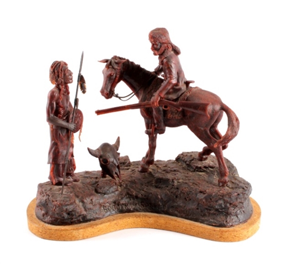 "Border of Sacred Ground" by G.C. Gerry  Wentworth, 1978