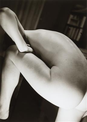 Nude from the rear, still-life by Raoul Hausmann, circa 1980