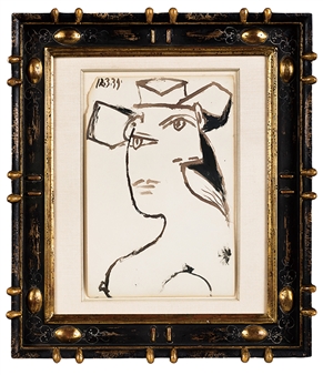 Portrait de Femme au Chapeau, Dora Maar - Pablo Picasso