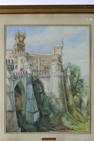 The Pena Castle by Alfredo de Morais