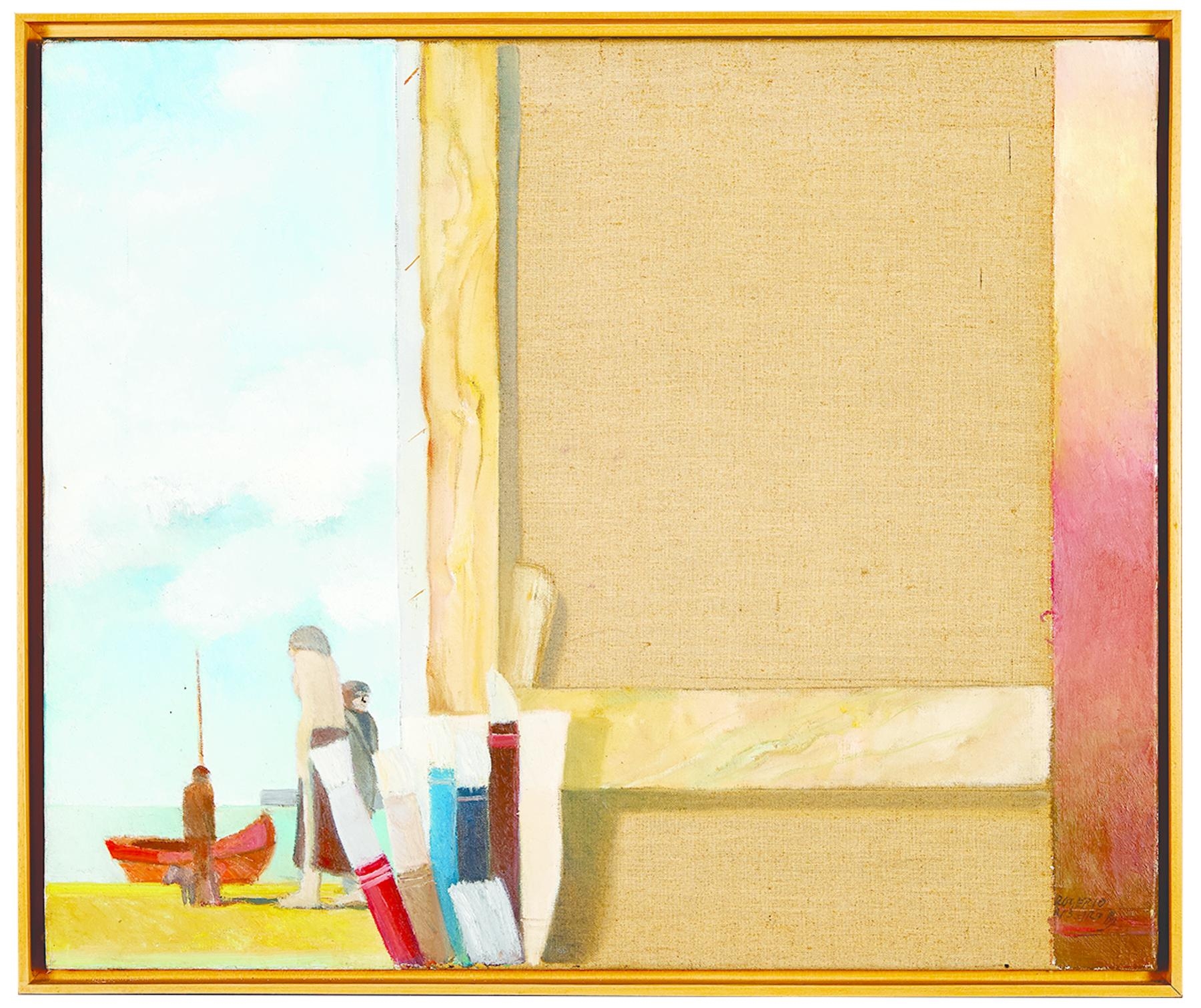 Rogério Ribeiro | A praia (The beach) (1989) | MutualArt