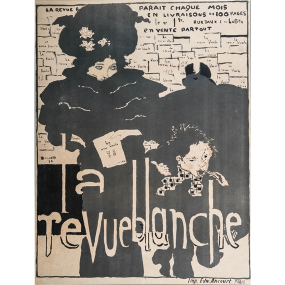LA REVUE BLANCHE by Pierre Bonnard, 1894