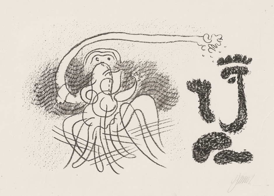 Artwork by Willi Baumeister, Salomes Tanz (Salomes Tanz III), Made of lithograph