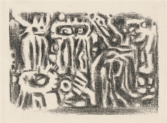 Figurenfries by Willi Baumeister, 1946/1947
