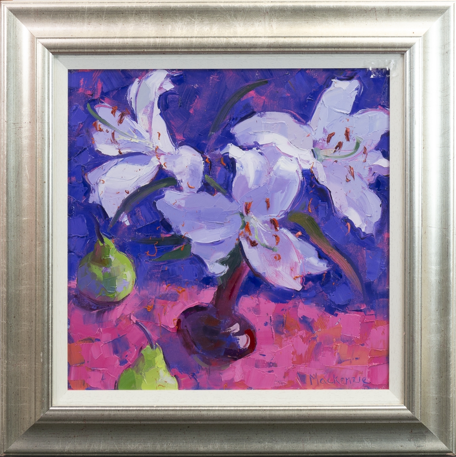 Artwork by Jennifer Mackenzie, LILLIES, Made of oil on canvas
