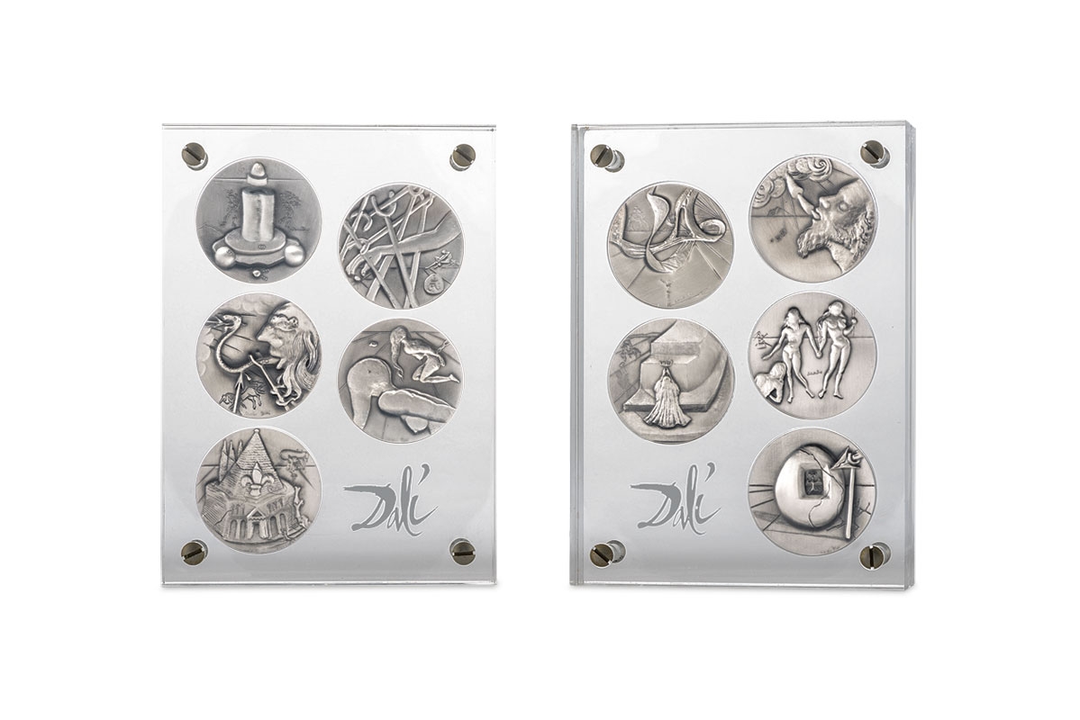 Salvador Dalí | Ten Commandments (Limited edition coins) (1975) | MutualArt