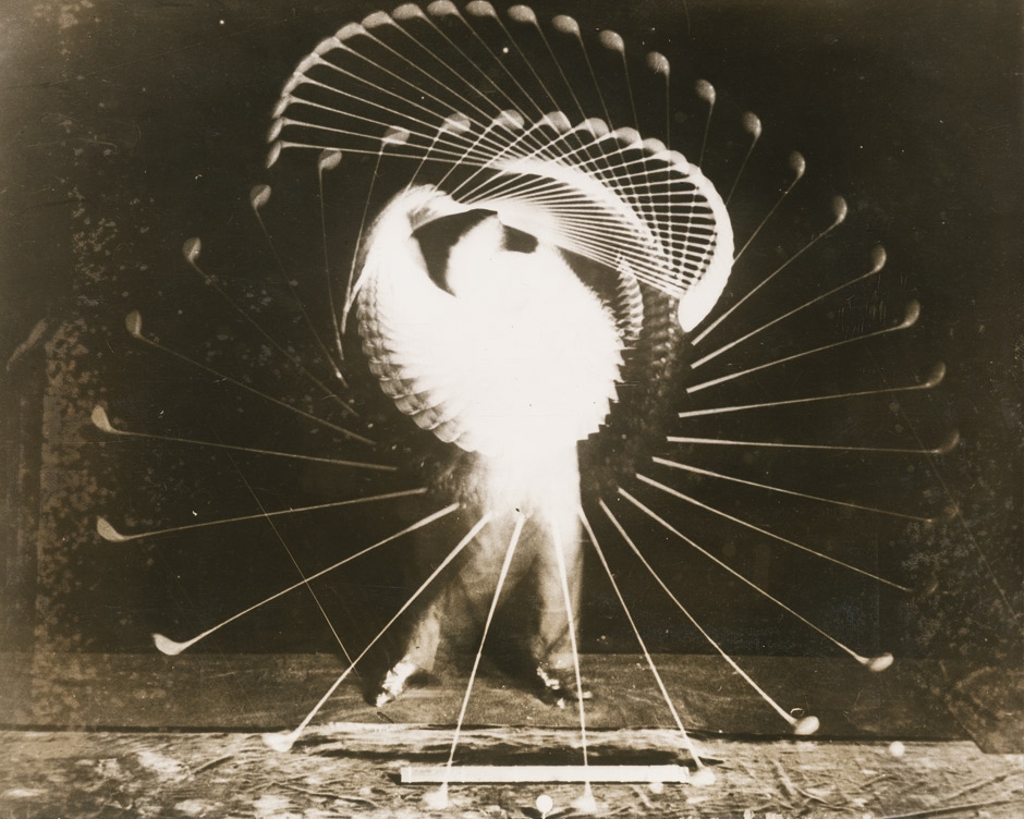 Harold Eugene Edgerton Bobby Jones Multiflash Golf Swing (1938