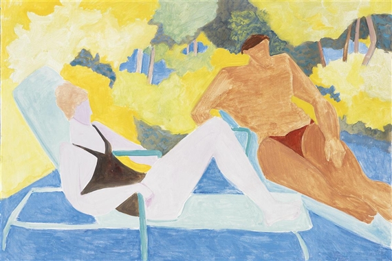 Couple by Sally Avery, 1984
