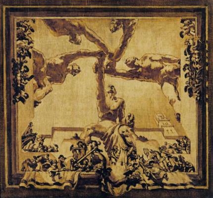 Etude pour La Leçon de Salamanca by José Mariá Sert y Badiá