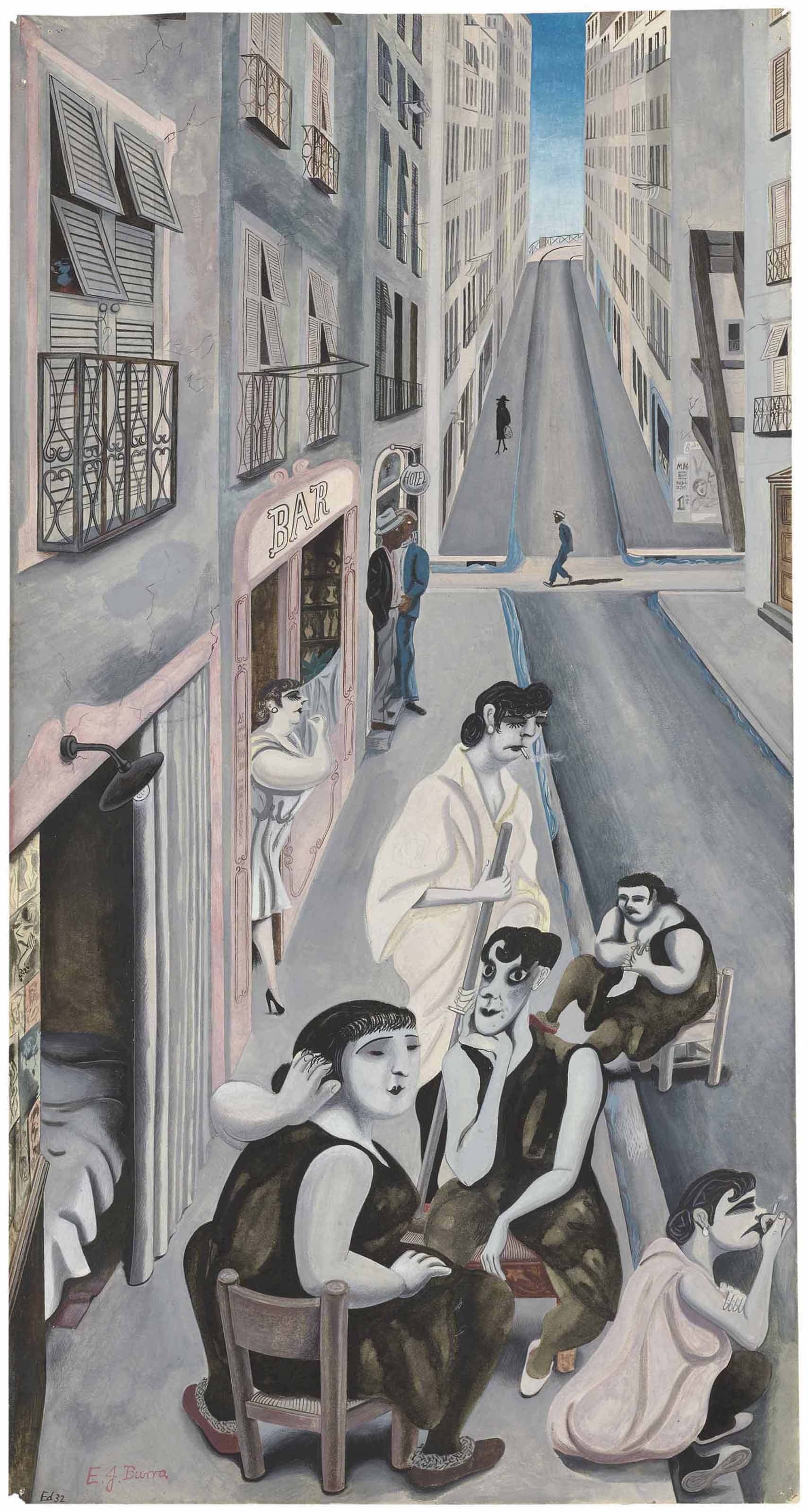 The Nitpickers by Edward Burra, 1932