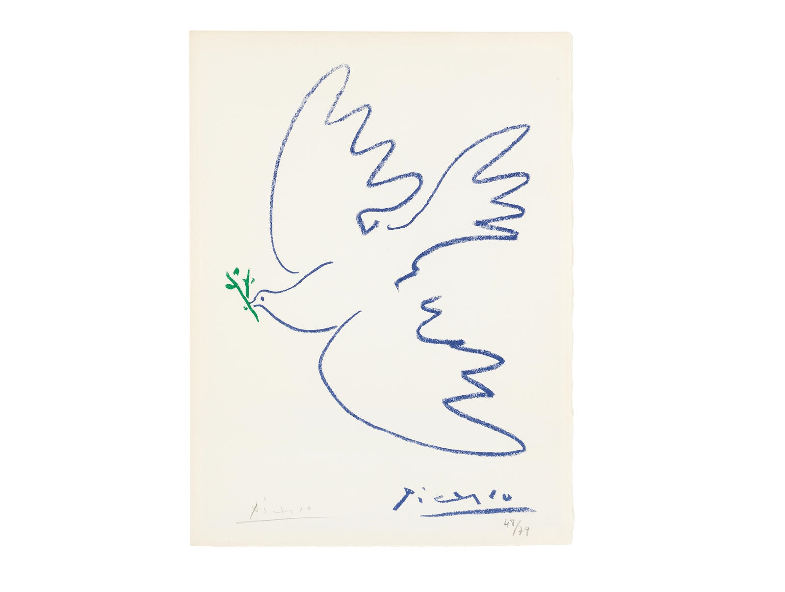 Pablo Picasso | La colombe de la paix (1963) | MutualArt