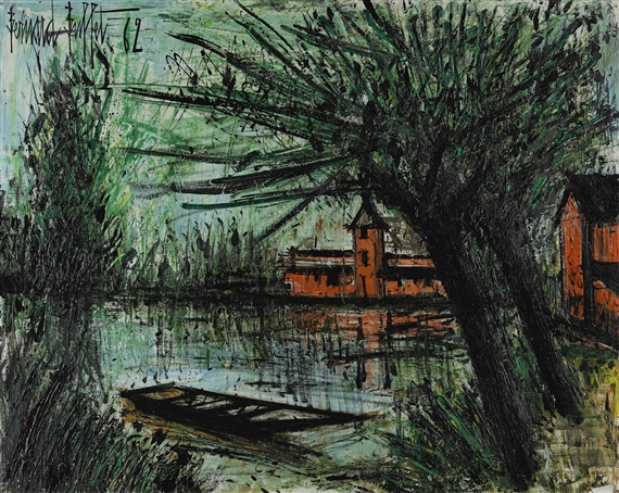 Bernard Buffet | Église Notre-Dame, Lamballe (1972) | MutualArt