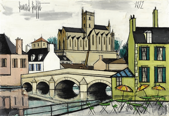 ベルナール・ビュッフェ,Eglise Notre-Dame a Lamballe