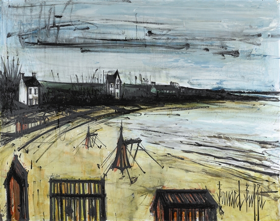 Bernard Buffet | Église Notre-Dame, Lamballe (1972) | MutualArt