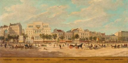 The Boulevard Du Temple by Adolphe Théodore Jules Martial Potemont, 1862