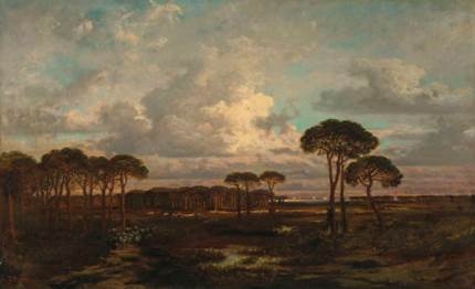 Gustave Dore Mountain Landscape At Dawn 1880 Mutualart