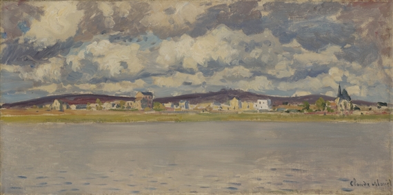 VUE D'ARGENTEUIL by Claude Monet, 1872