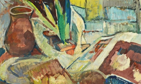 Still Life by Elise Blumann, 1965