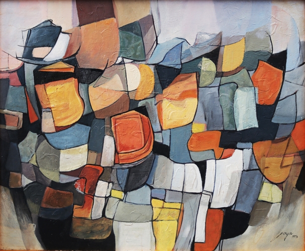 José Joya Abstract (1976) MutualArt