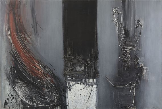 IL TRIONFO DELLA MORTE by Emilio Scanavino, 1961