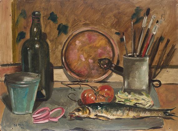 Natura morta by Filippo de Pisis, 1924