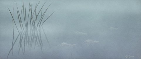 Lin Onus | FISH AND REEDS | MutualArt