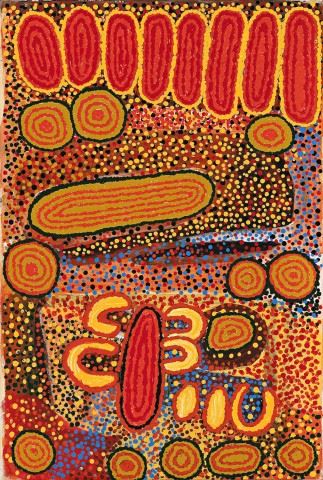 KATU PAYI by Tommy Skeen Tjakamarra, 1997