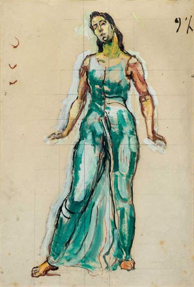 Study for "Blick ins Unendliche