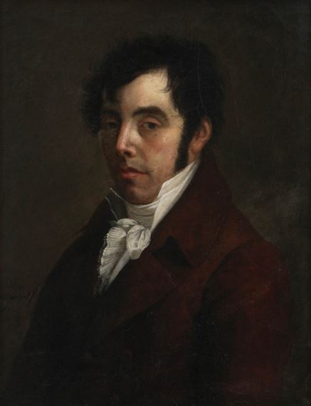 Portrait of a man by Cornelius Groenedael, 1811