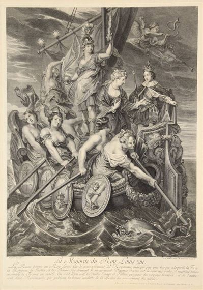 La Gallerie du Palais du Luxembourg by Peter Paul Rubens, 1710