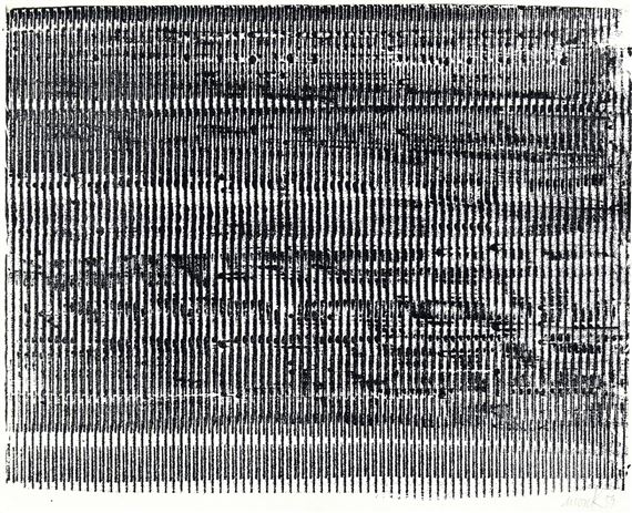 Senza titolo by Heinz Mack, 1959