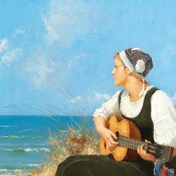 On the Baltic Coast by Hermann Seeger