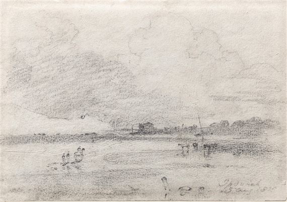 View on the Orwell near Ipswich by John Constable, 1815
