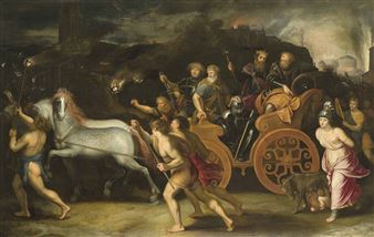 The Capture of Rome - Otto van Veen