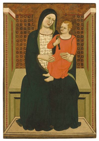 The Madonna and Child - The Mezzana Master