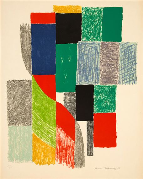 Oriflamme by Sonia Delaunay, 1968