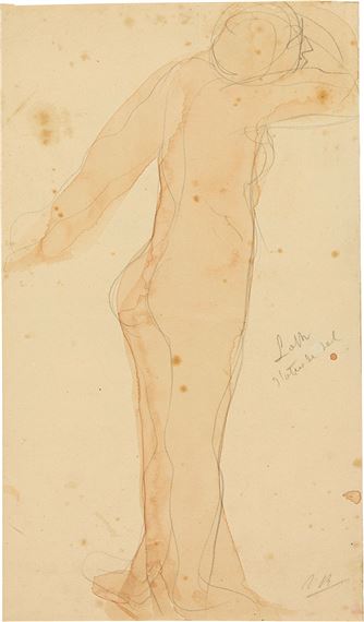 Loth, Statue de sel by Auguste Rodin, 1900