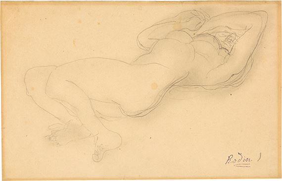Femme nue allongée
