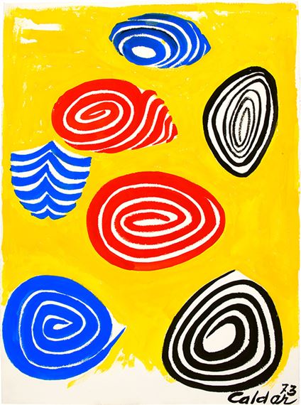 Alexander Calder | Sea shells (1973) | MutualArt