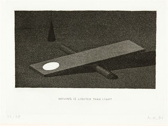 Schaukel II by Markus Raetz, 1991