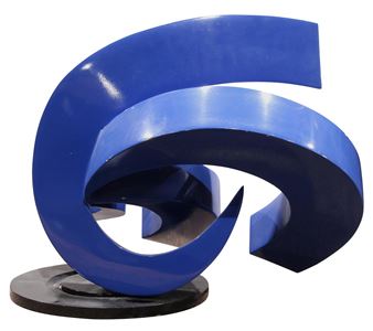 Blue Swirl - Elizabeth Skinfill Vite