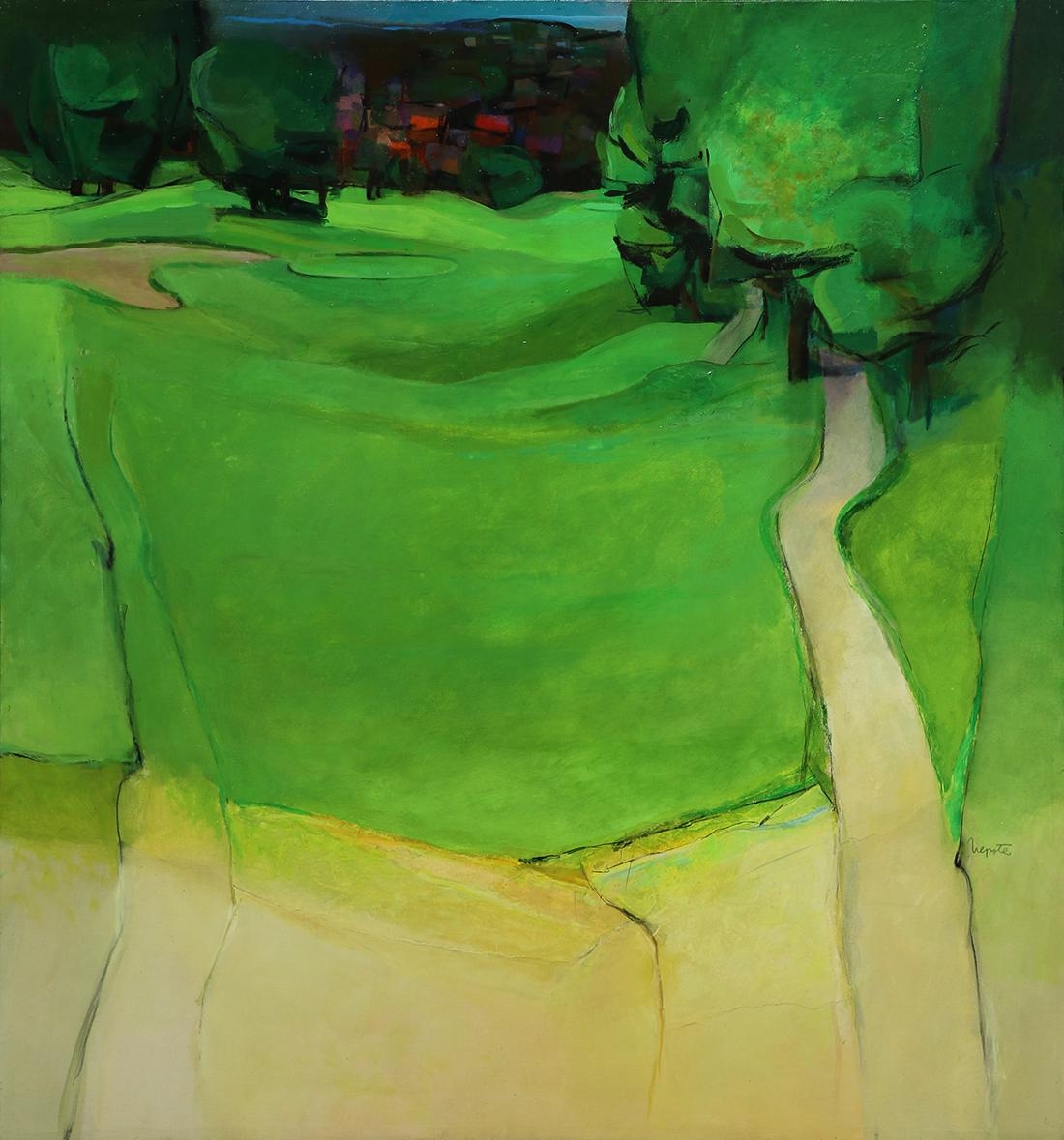 Artwork by Alexander Nepote, For Stimulating Diversion, Made of oil on canvas