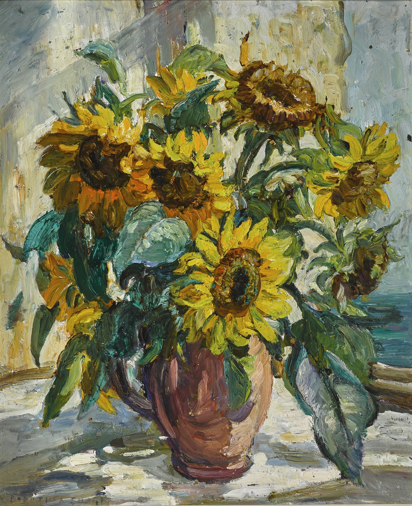 Dorothea Sharp | SUNFLOWERS | MutualArt