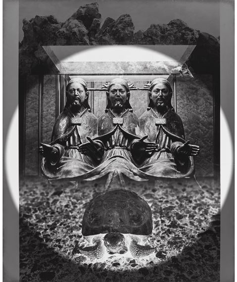 Turtle Blessing by Jerry Uelsmann, 1968