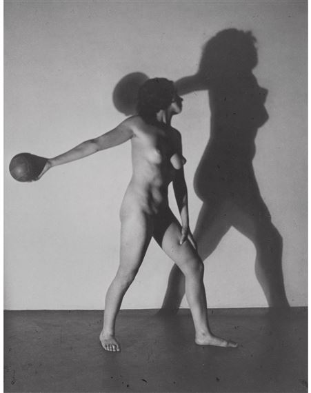 Woman and Shadow with Ball by Josef Vetrovsky, 1940