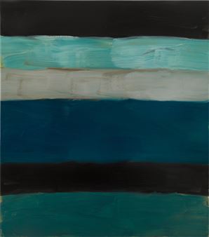 Landline Green Sea - Sean Scully