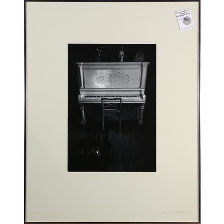 Piano and Skull by Oliver Gagliani, 1972