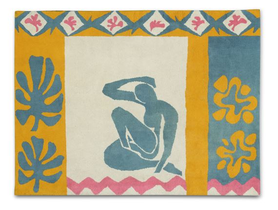 Henri Matisse BLUE NUDE II CARPET MutualArt.